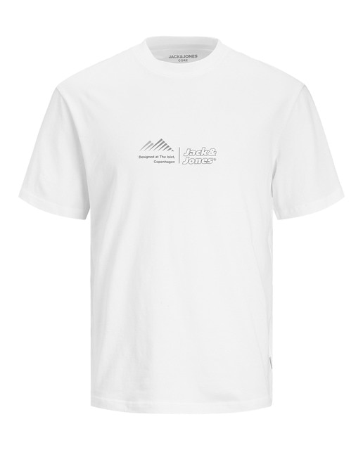 Camiseta de mangas cortas con logo serigrafiado en el lateral de hombre