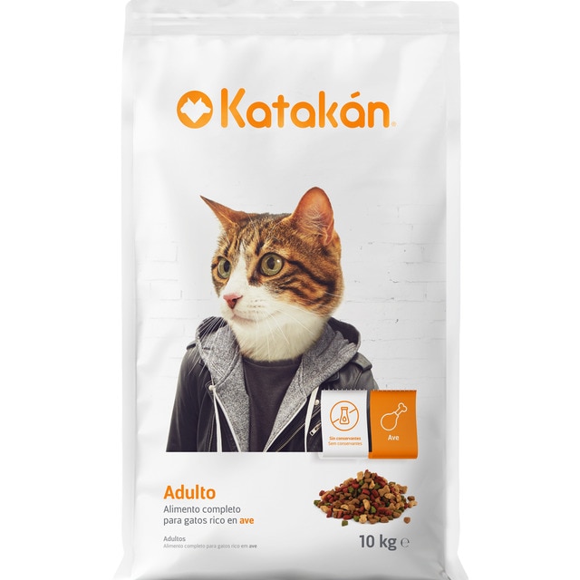 Katakán – Pienso para gatos adultos Katakán ave.