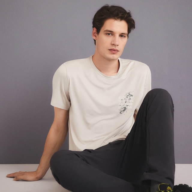 Camiseta de montaña de hombre