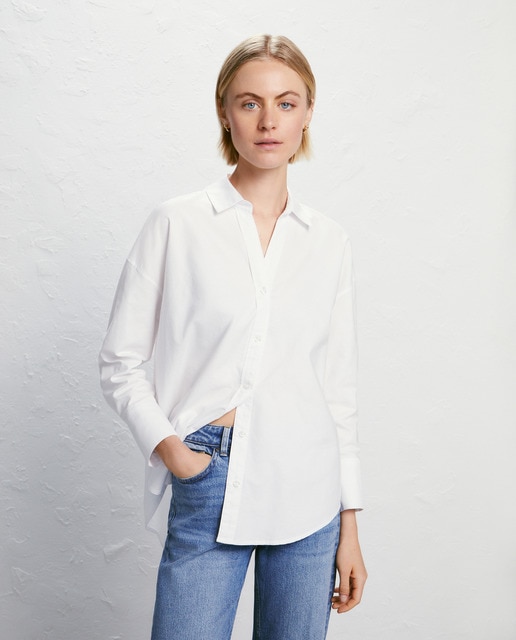 Camisa de mujer algodón oversize