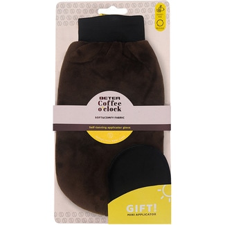 BETER guante aplicador de autobronceador Coffee O'clock blister 1 each + mini aplicador de regalo