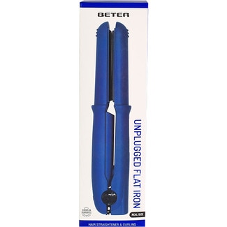 BETER blue wireless electric hair straightener box 1 each