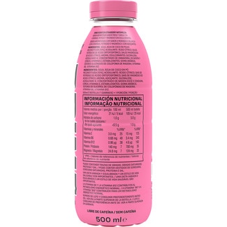 Bebida isotónica hidratante sabor fresa y sandía con edulcorantes botella 50 cl - Prime