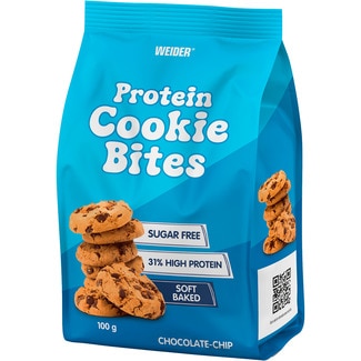 WEIDER Protein cookies con pepitas de chocolate sin azúcar bolsa 100 g