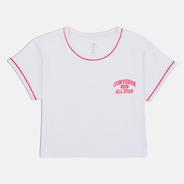 Camiseta casual de mujer All Star Ringer Top Converse