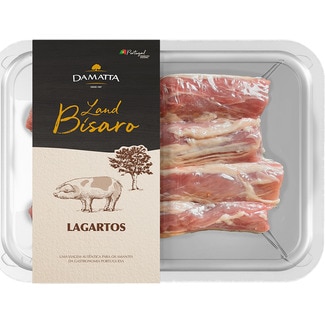 Damatta Lagartos de Porco Land Bísaro Peso Aproximado cuvete 300 g