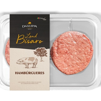 Damatta Hamburguer de Porco Land  Bísaro embalagem 300 g