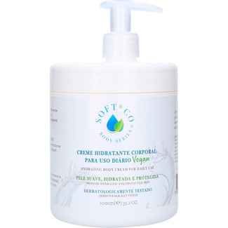 Soft&Co Creme Hidratante para o Corpo Hipoalergénico embalagem 1000 ml