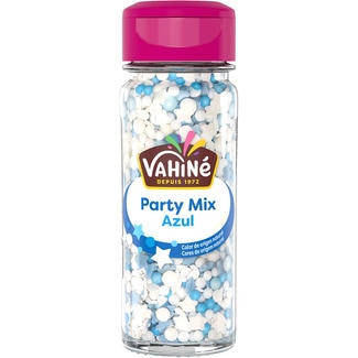 VAHINE Party Mix Blau Dessertdekorationen in Blau Flacon 55 g