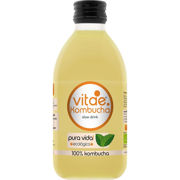 organic Kombucha bottle 250 ml