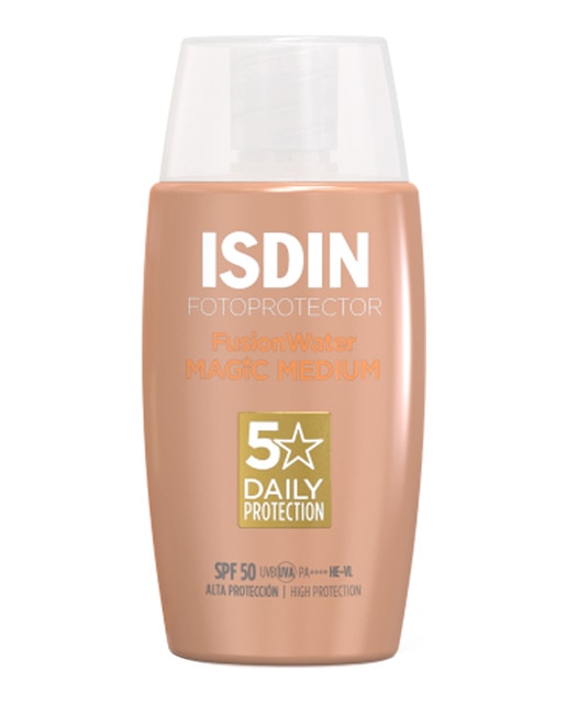 Fotoprotector Isdin Fusion Water Color SPF50 Medium 50 ml Isdin