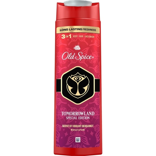 Rockstar Tomorrowland 3 in 1 bath gel flask 400 ml