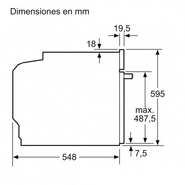 Thumbnail 1 de Bosch HBG7741B1 horno multifunción 71 litros Air Fry