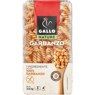 GALLO Nature hélices garbanzos paquete 250 g