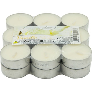 AROMATIUM vela perfumada aroma vainilla blister 18 unidades