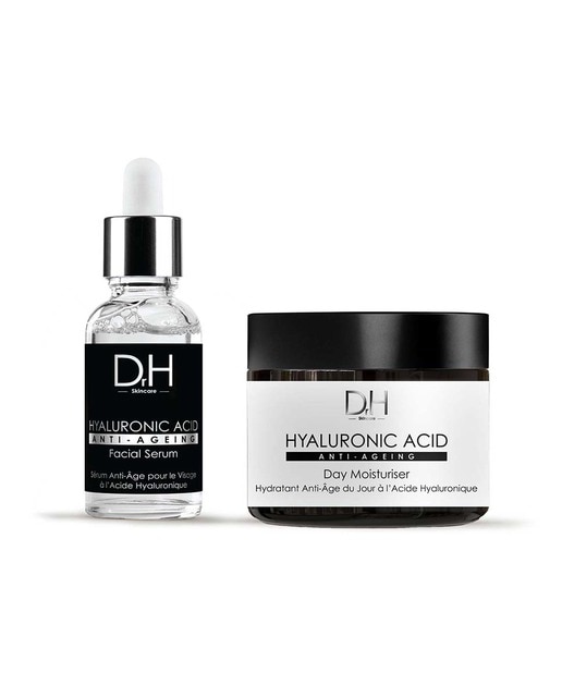Ácido Hialurónico Sérum Facial + Crema Hidratante de Día