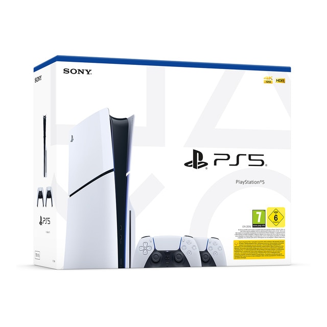 Pack PlayStation 5 + 2 Mandos Inalámbricos DualSense.