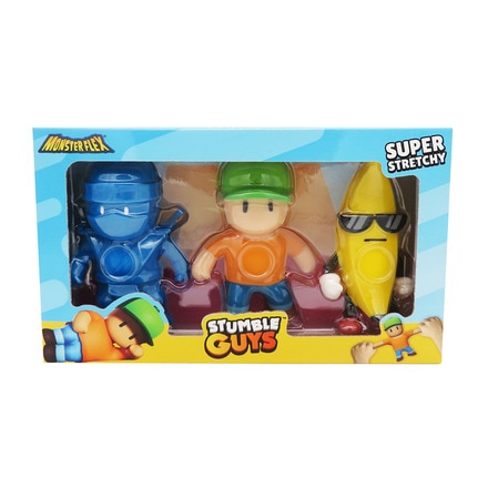 Pack 3 Figuras Monsterflex  Bizak modelos surtidos