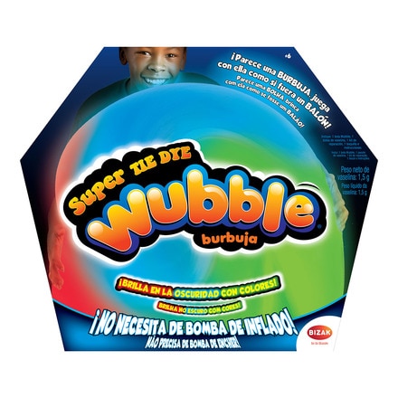 Burbuja Super  Tye Dye Brilla en la Oscuridad Bizak
