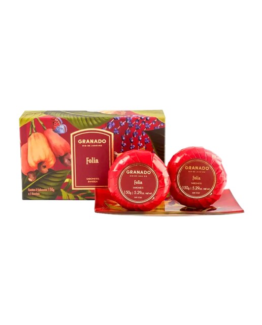 GRANADO – Estuche de regalo Jabones Folia Granado.