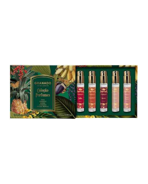 GRANADO – Estuche regalo descubrimiento Eau de Parfum Exuberancia Tropical Granado.