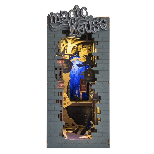 Maqueta de sujetalibros Rolife Magic House.