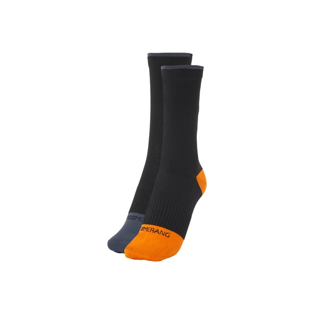 Pack de 2 pares de calcetines de ciclismo Boomerang de 9´´