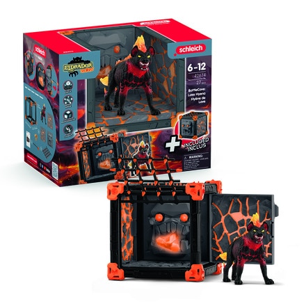 Playset BattleCave Hiena de lava 
