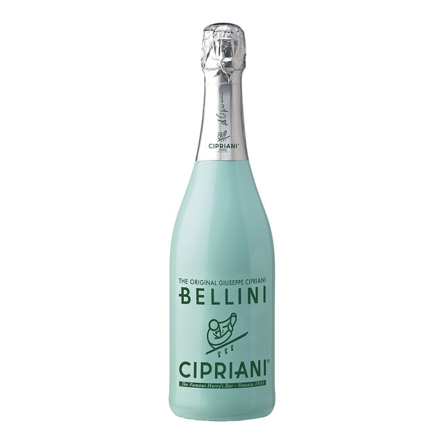 Cocktail Bellini melocotón y prosecco Cipriani