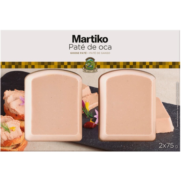 Paté de Ganso 2 x 75 g unidade 150 g
