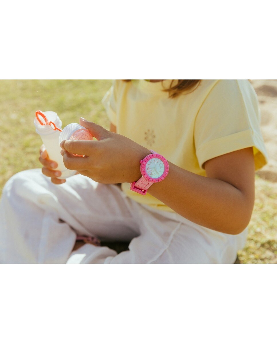 Relógio infantil Pink Splash Rosa-4