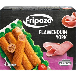 Flamenquín jamón york y queso
