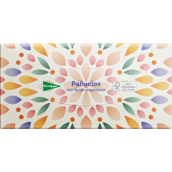 2-ply facial tissues with softening lotion box 200 each
