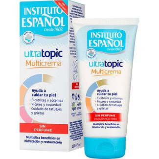 INSTITUTO ESPAÑOL crema corporal Ultratopic sin perfume tube 150 ml