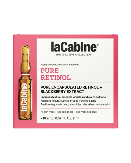LACABINE – 10 Ampollas Faciales Pure Retinol Lacabine.