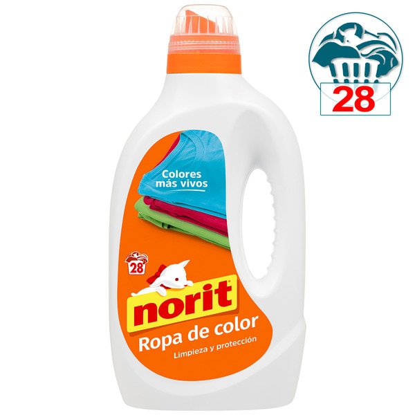 detergente líquido Ropa de Color botella 28 dosis