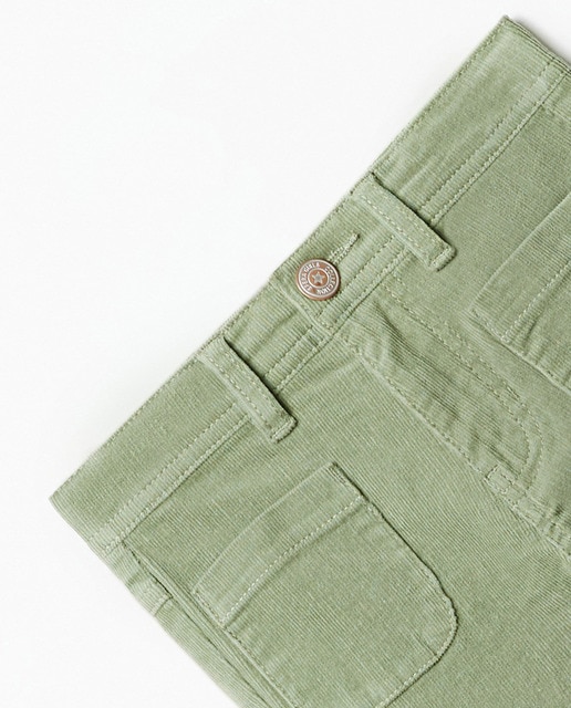 Pantalón pana flare