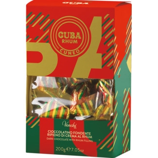 Venchi Bombons Cuba Rum embalagem 200 g