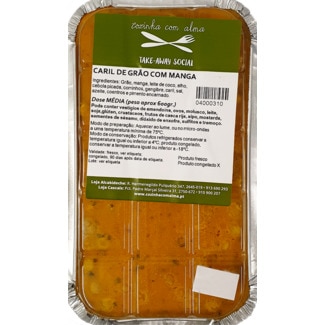 Cozinha com Alma Caril de Grão com Manga 1 Dose 2 Pessoas embalagem 600 g