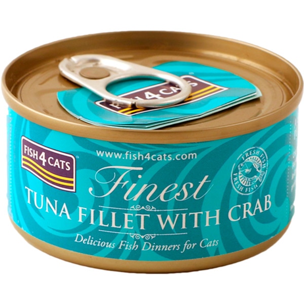 Alimento Húmido para Gato sabor Filete de Atum lata 70 g