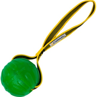Starmark Brinquedo para Cão Corda com Bola Verde embalagem 1 unidade