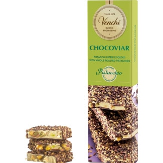 Venchi Chocolate Chocoviar de Pistachio Gourmet tablete 200 g