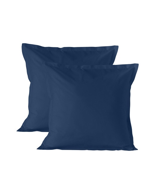 Funda almohada azul marino