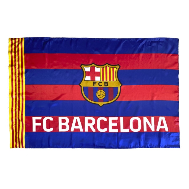 Bandera FC Barcelona talla única.