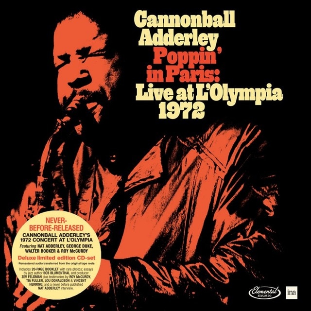 Poppin in Paris Live At LOlympia 1972 CD