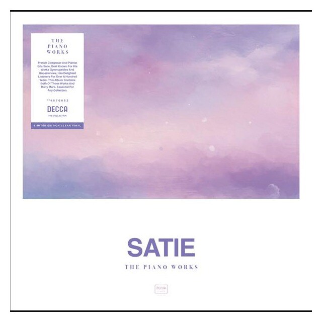 Satie Piano Works CD