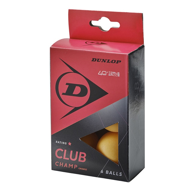 Bolas de ping pong Club Champ Dunlop
