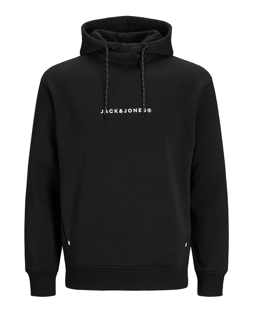 Sudadera con capucha  mangas largas con lisa de hombre