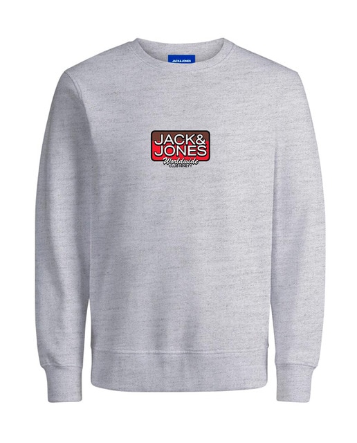 Sudadera crew neck de manga larga de hombre
