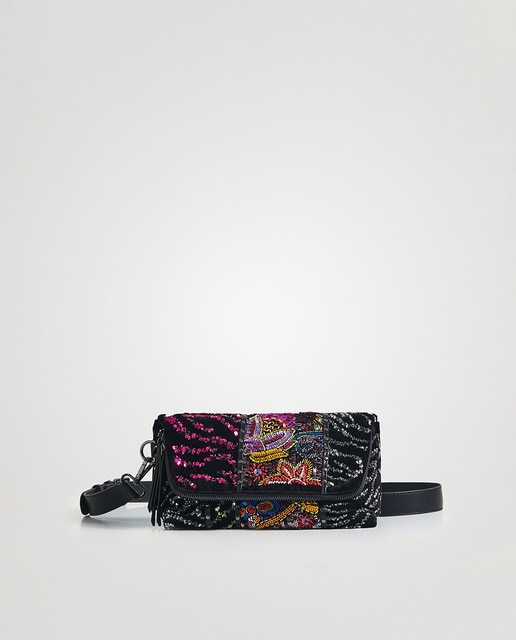 Bolso bandolera tela